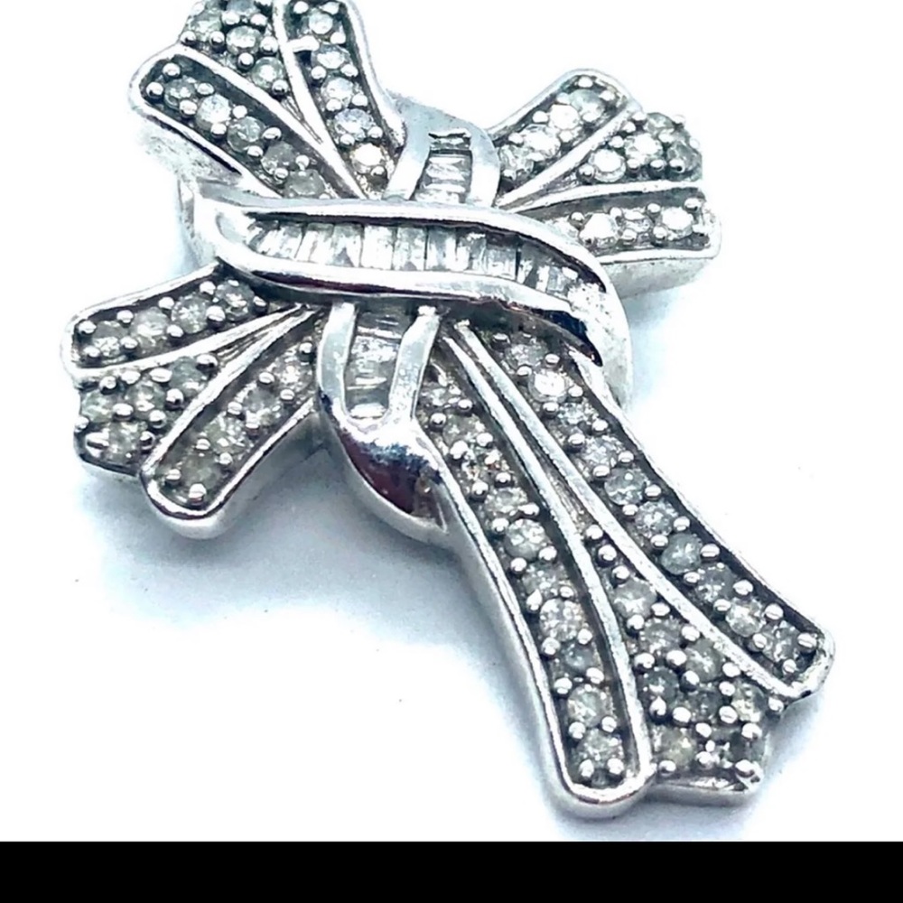 Diamond Cross Pendant